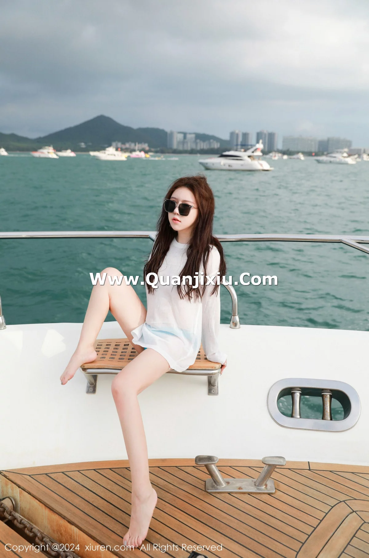 [XiuRen秀人网] 2024.01.02 No.7898 小薯条nienie 游艇美腿 [76P] NO.2