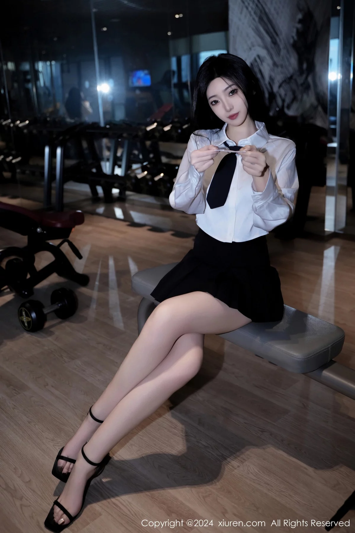 [XiuRen秀人网] 2024.01.02 No.7894 安琪Yee 黑丝美腿 [77P] NO.11