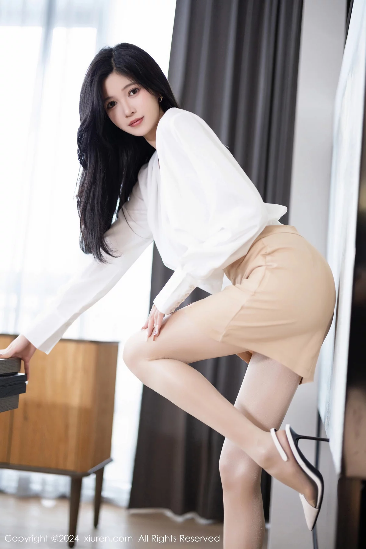 [XiuRen秀人网] 2024.01.03 No.7906 程程程- 丝袜美腿 [82P] NO.10