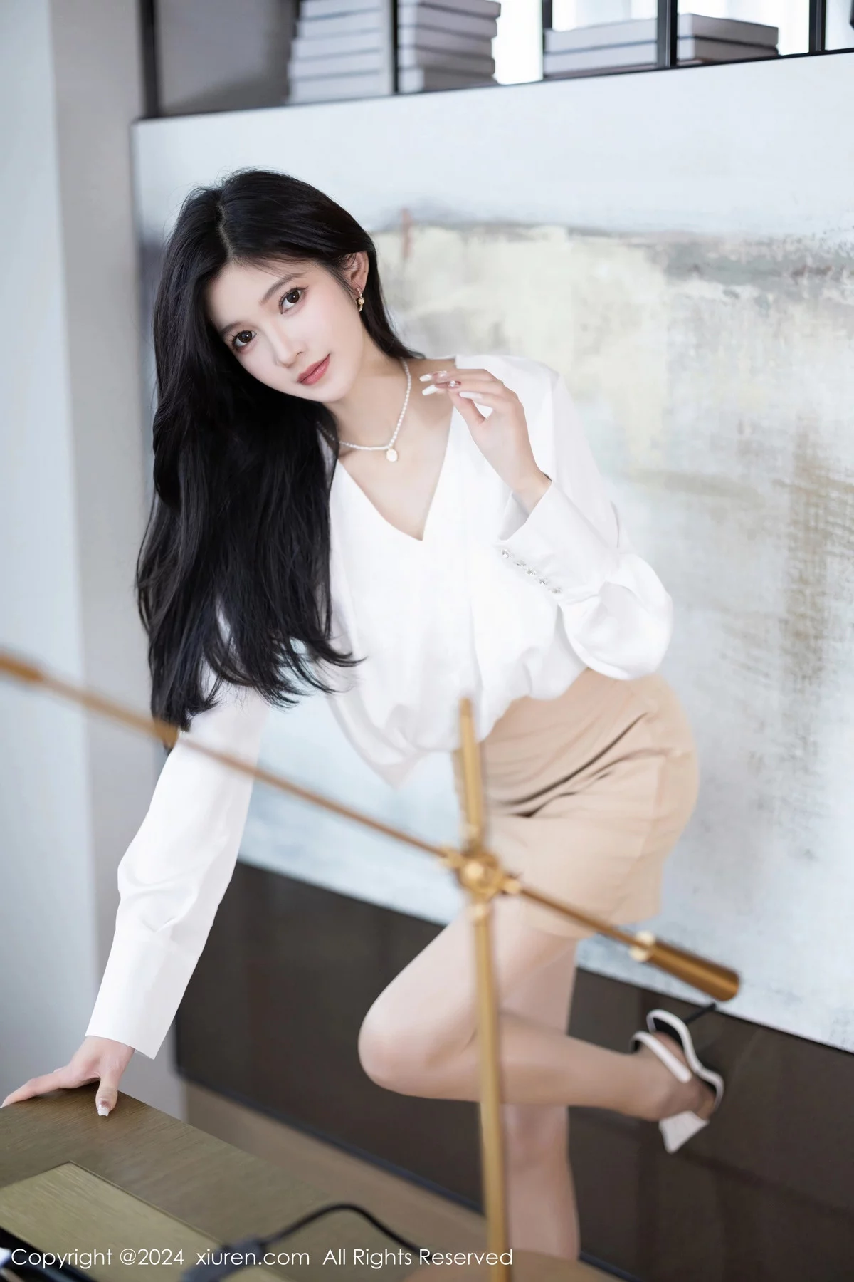 [XiuRen秀人网] 2024.01.03 No.7906 程程程- 丝袜美腿 [82P] NO.11