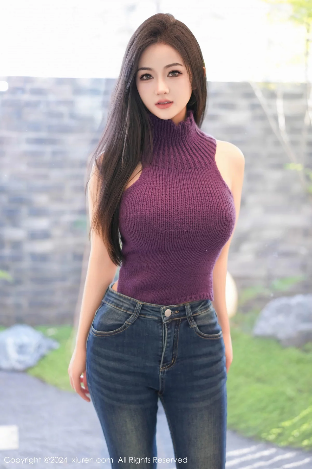 [XiuRen秀人网] 2024.01.05 No.7918 谭小灵 牛仔裤美腿 [75P] NO.1