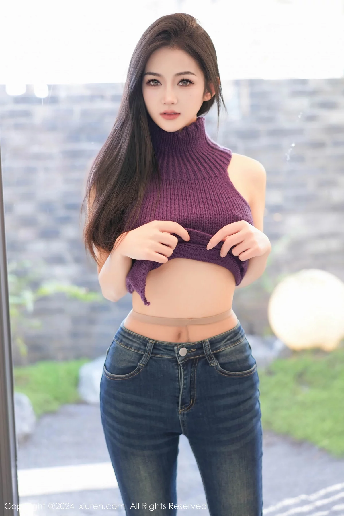 [XiuRen秀人网] 2024.01.05 No.7918 谭小灵 牛仔裤美腿 [75P] NO.3