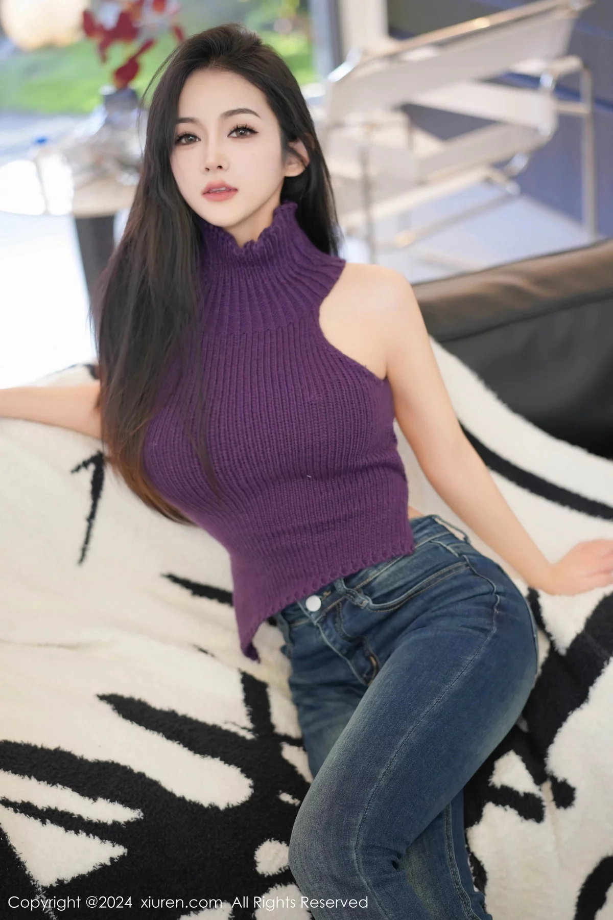 [XiuRen秀人网] 2024.01.05 No.7918 谭小灵 牛仔裤美腿 [75P] NO.6