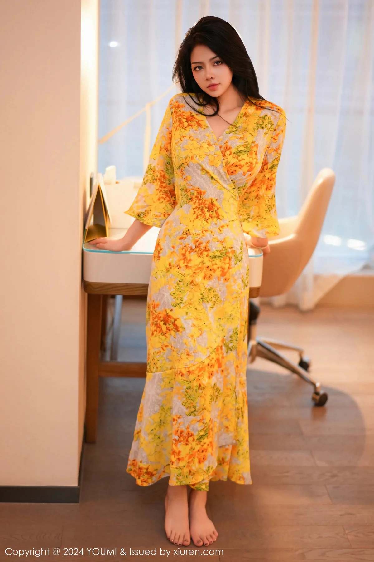 [YOUMI尤蜜荟] 2024.01.10 VOL.1023 媛宝儿boa 长裙美腿 [71P] NO.1