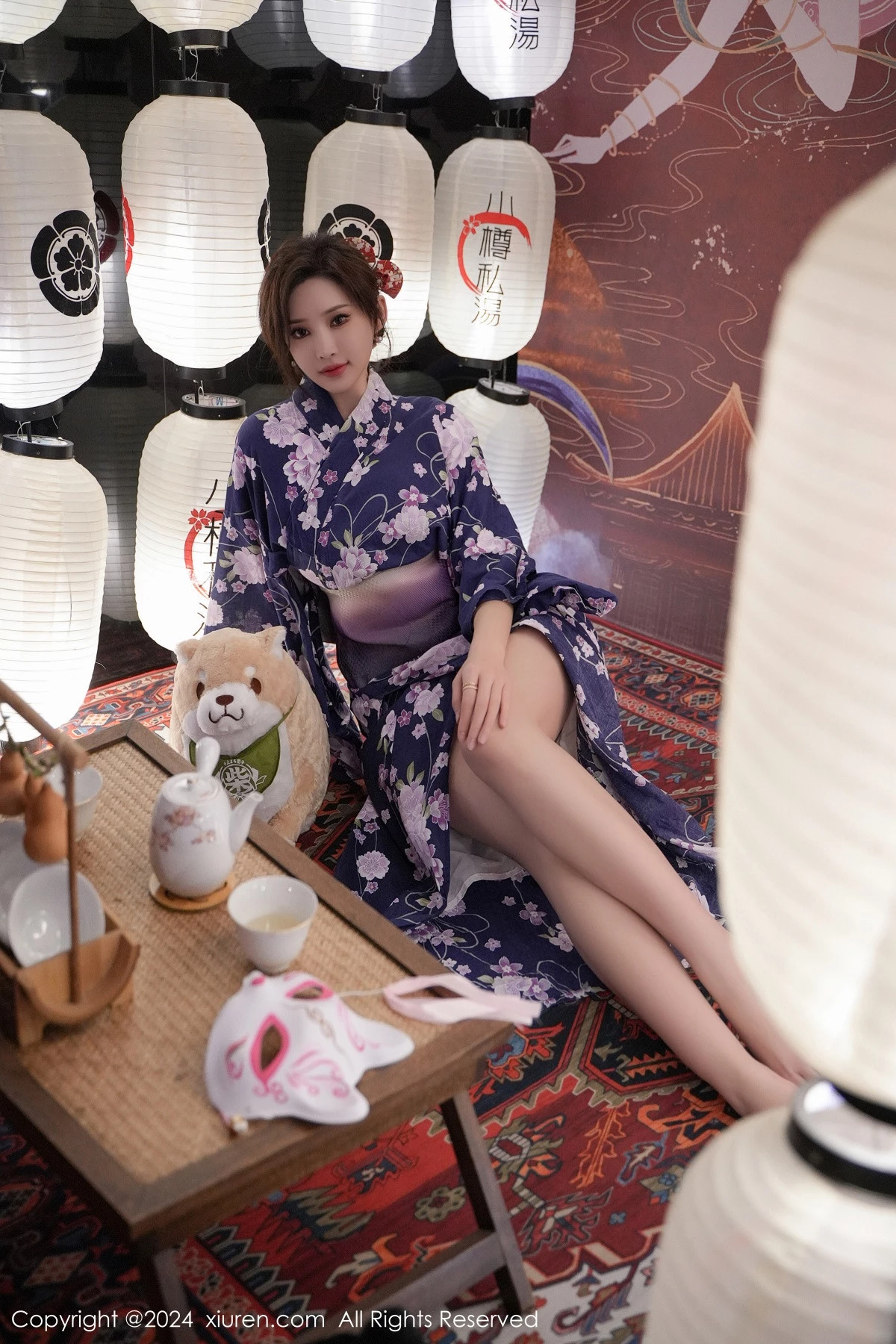 [XiuRen秀人网] 2024.01.17 No.7975 Carol周妍希 和服美臀 [70P] NO.8