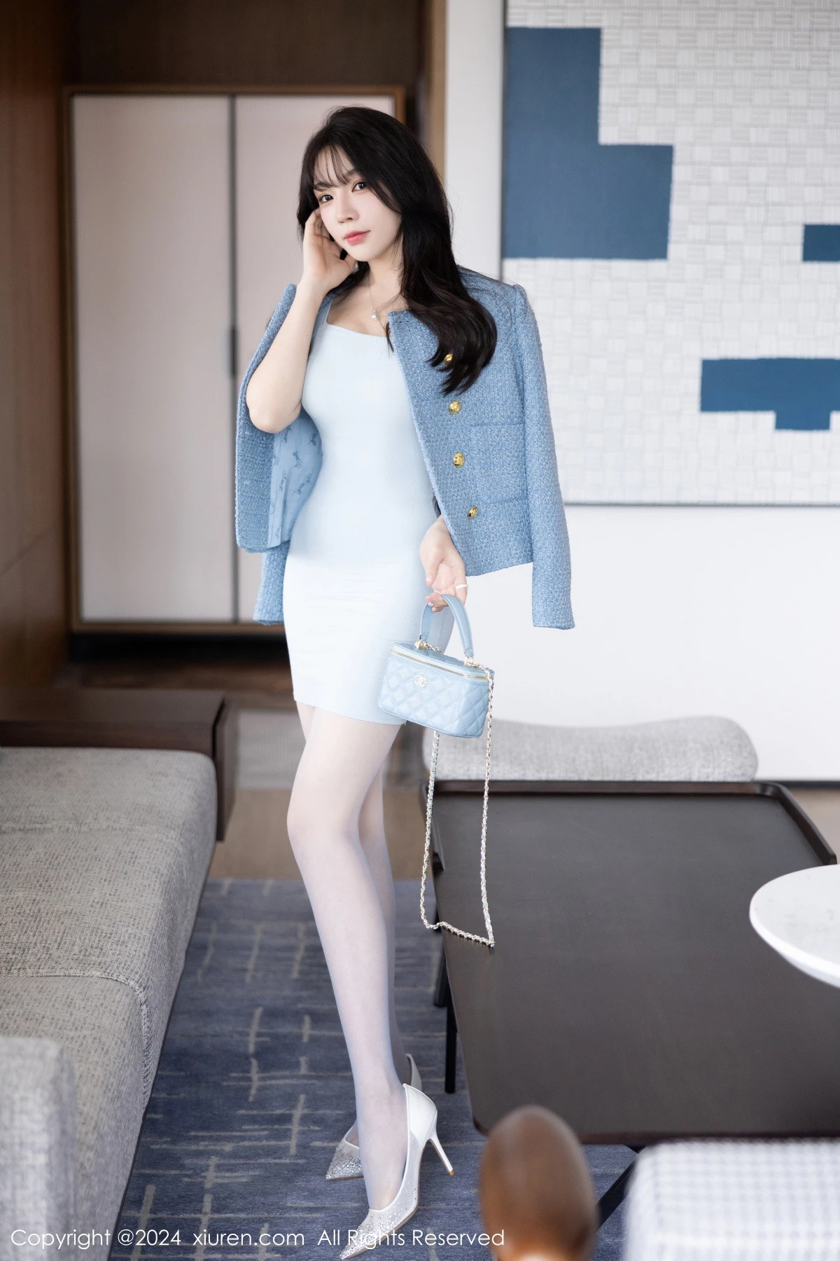 [XiuRen秀人网] 2024.01.17 No.7976 徐莉芝Booty 丝袜美臀 [90P] NO.2