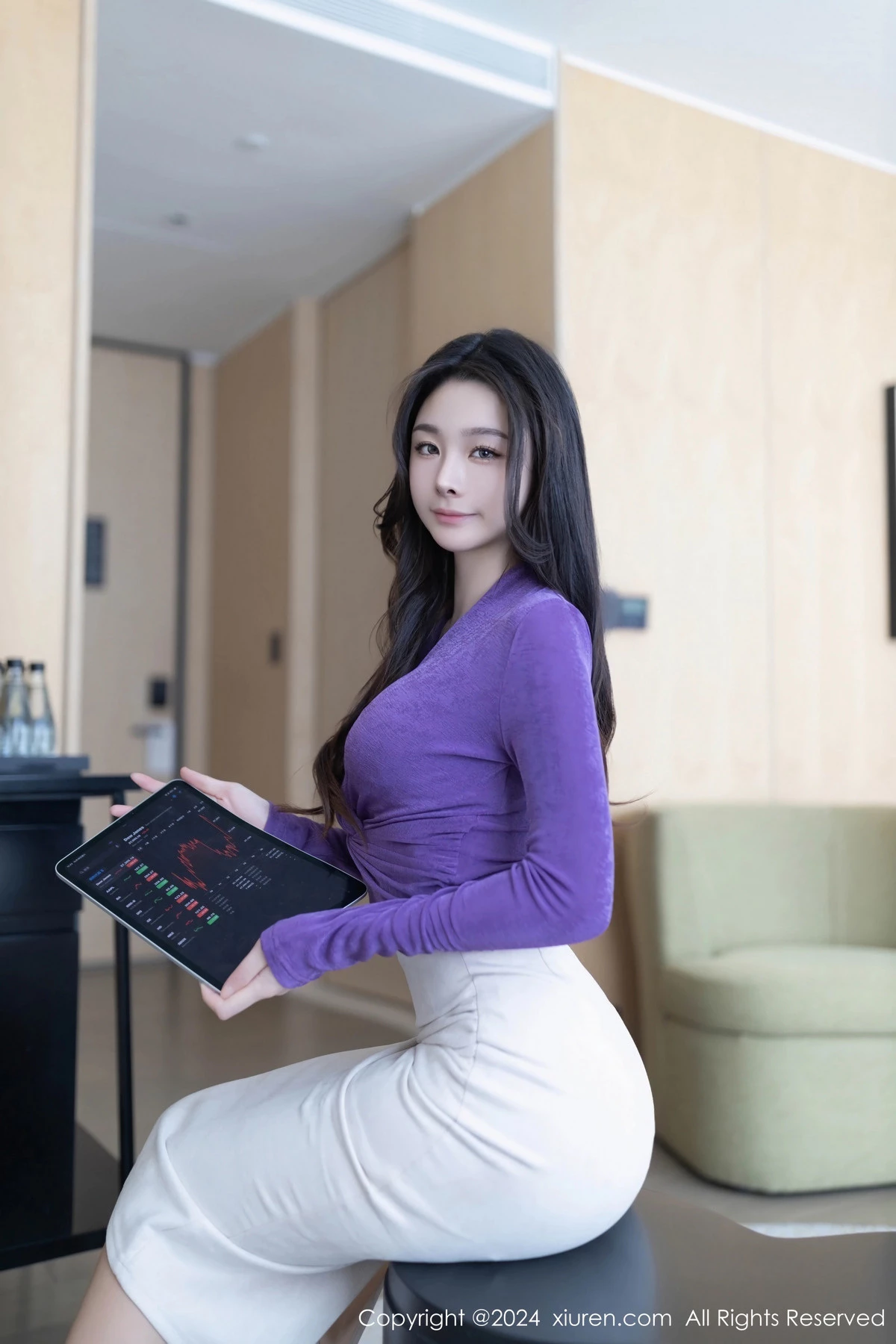 [XiuRen秀人网] 2024.01.18 No.7982 小逗逗 丝袜美腿 [80P] NO.5