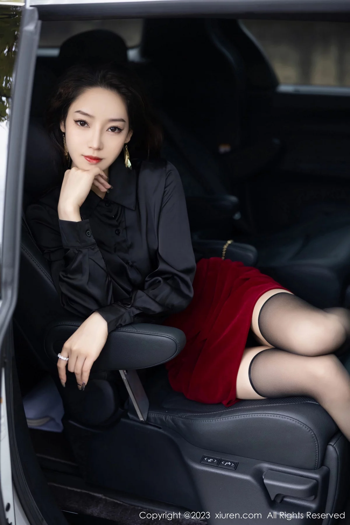 [XiuRen秀人网] 2023.12.26 No.7867 苏曼兮 短裙黑丝 [83P] NO.4