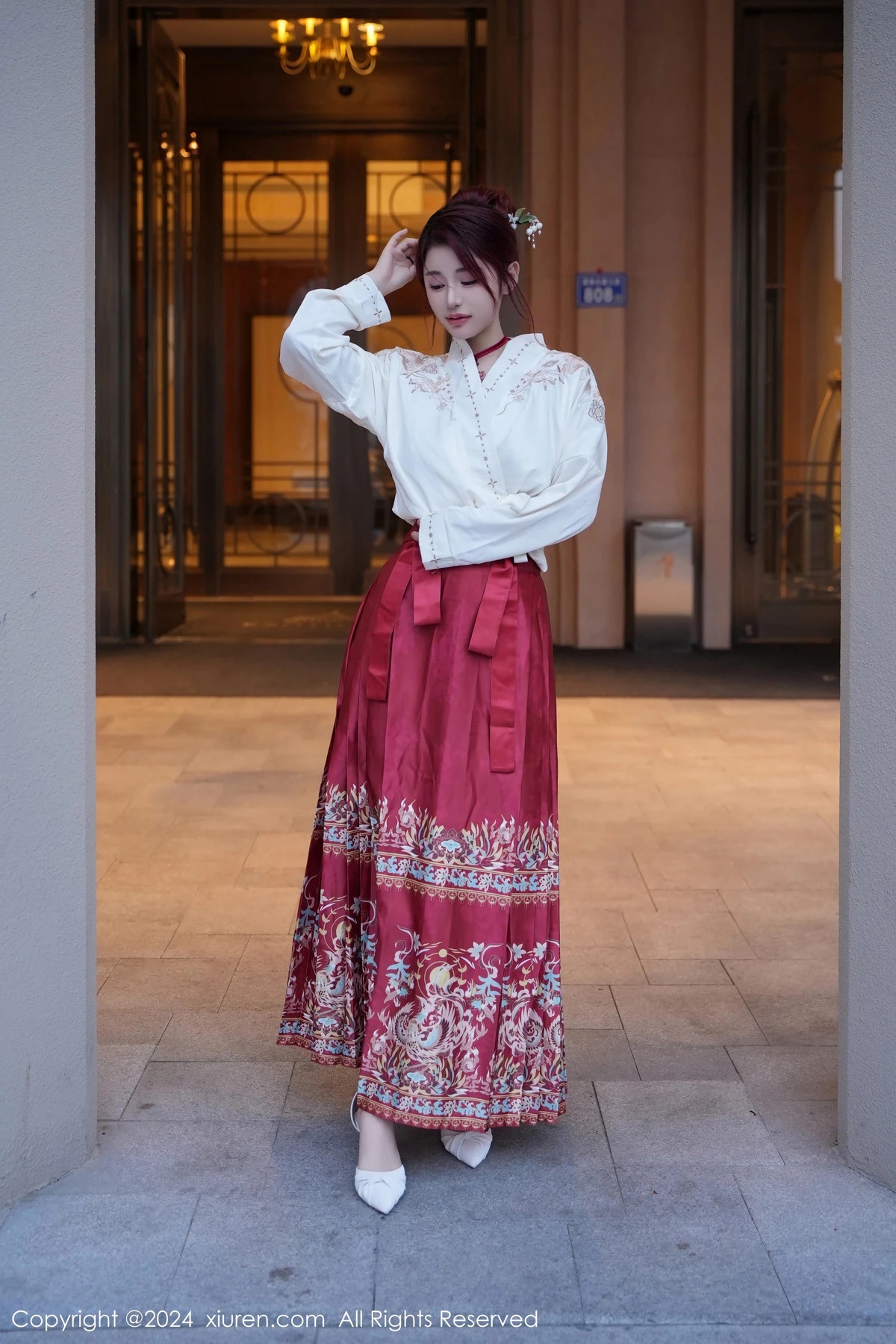 [XiuRen秀人网] 2024.01.19 No.7985 美七Mia 古装美腿 [70P] NO.11