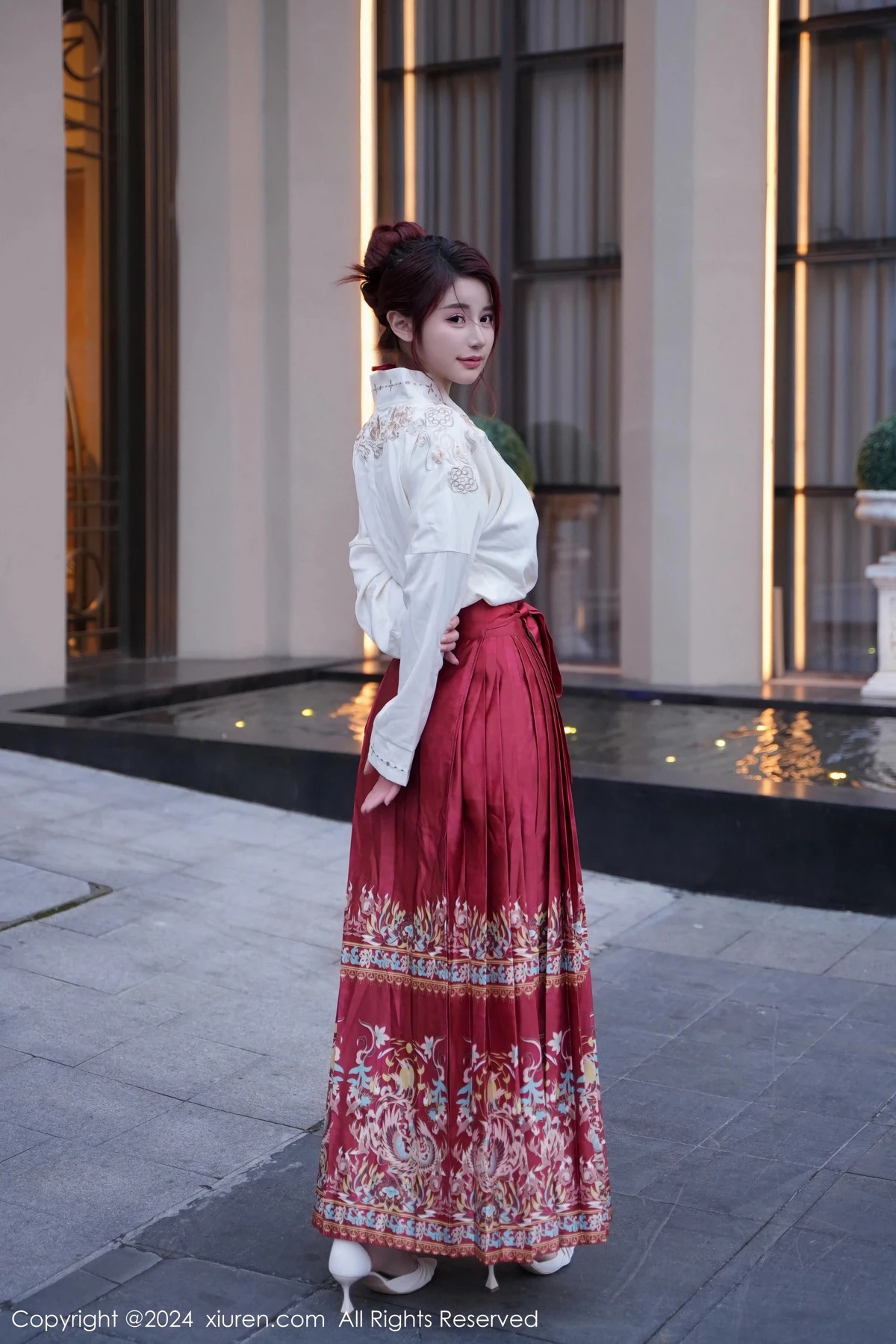 [XiuRen秀人网] 2024.01.19 No.7985 美七Mia 古装美腿 [70P] NO.12