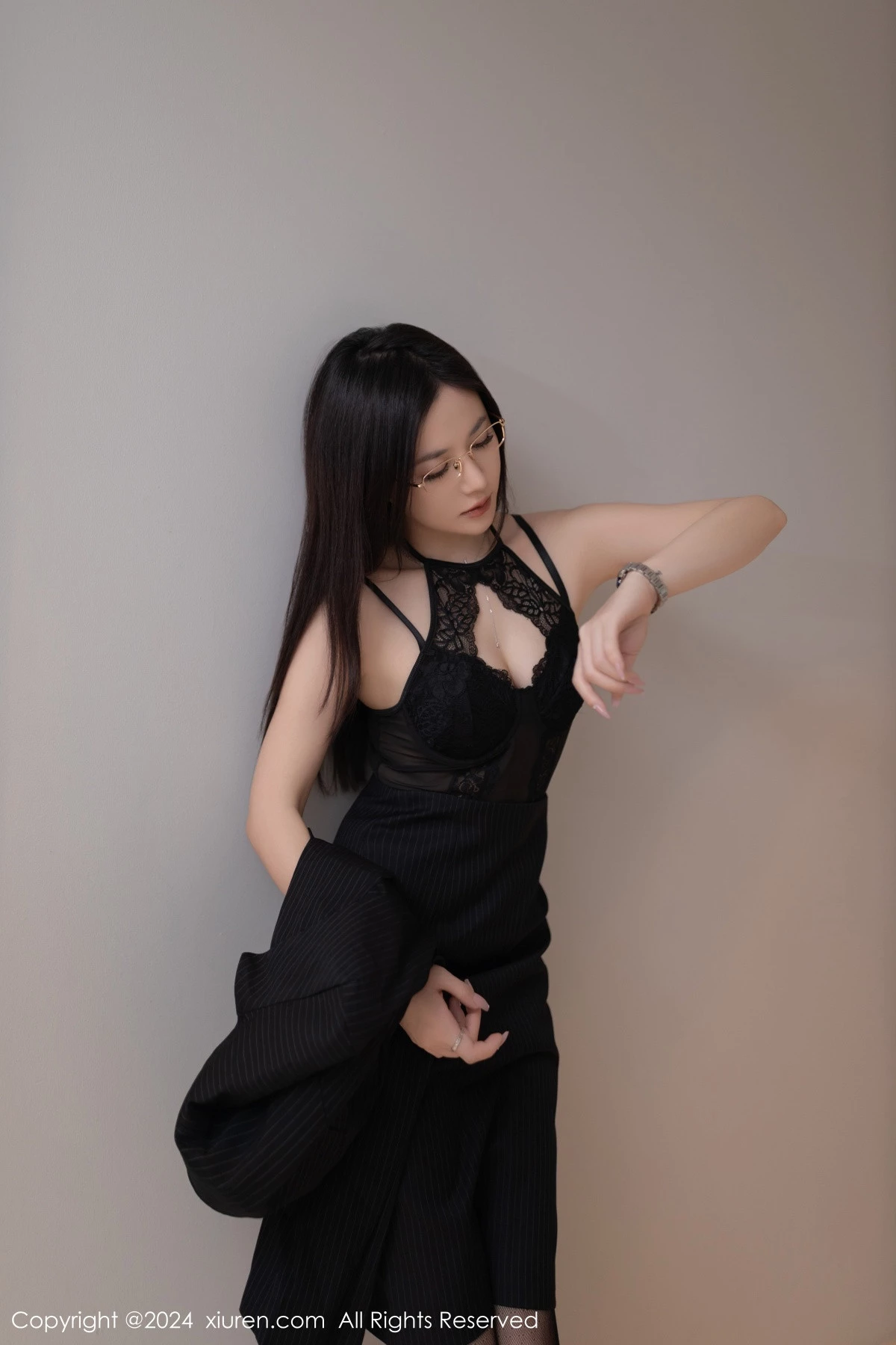 [XiuRen秀人网] 2024.01.19 No.7992 鱼子酱Fish 黑丝美腿 [80P] NO.12