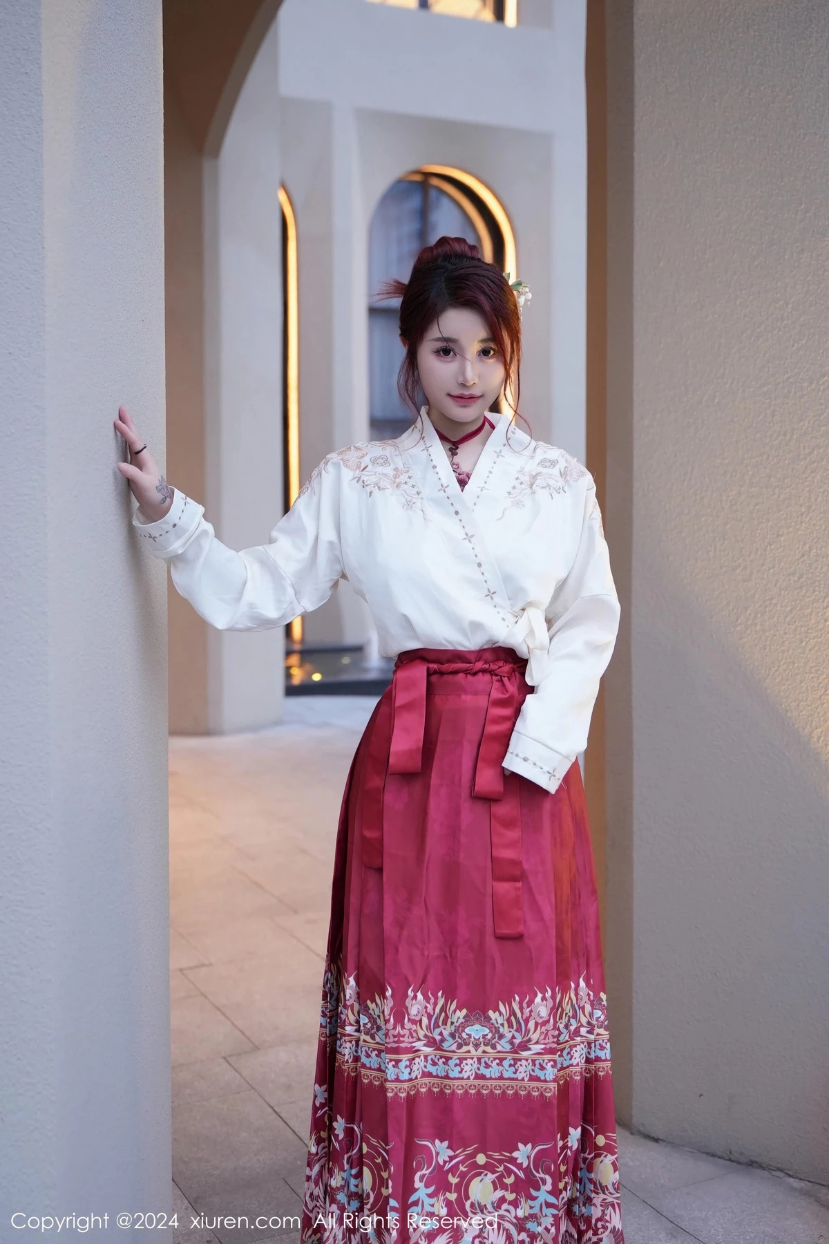 [XiuRen秀人网] 2024.01.19 No.7985 美七Mia 古装美腿 [70P] NO.4