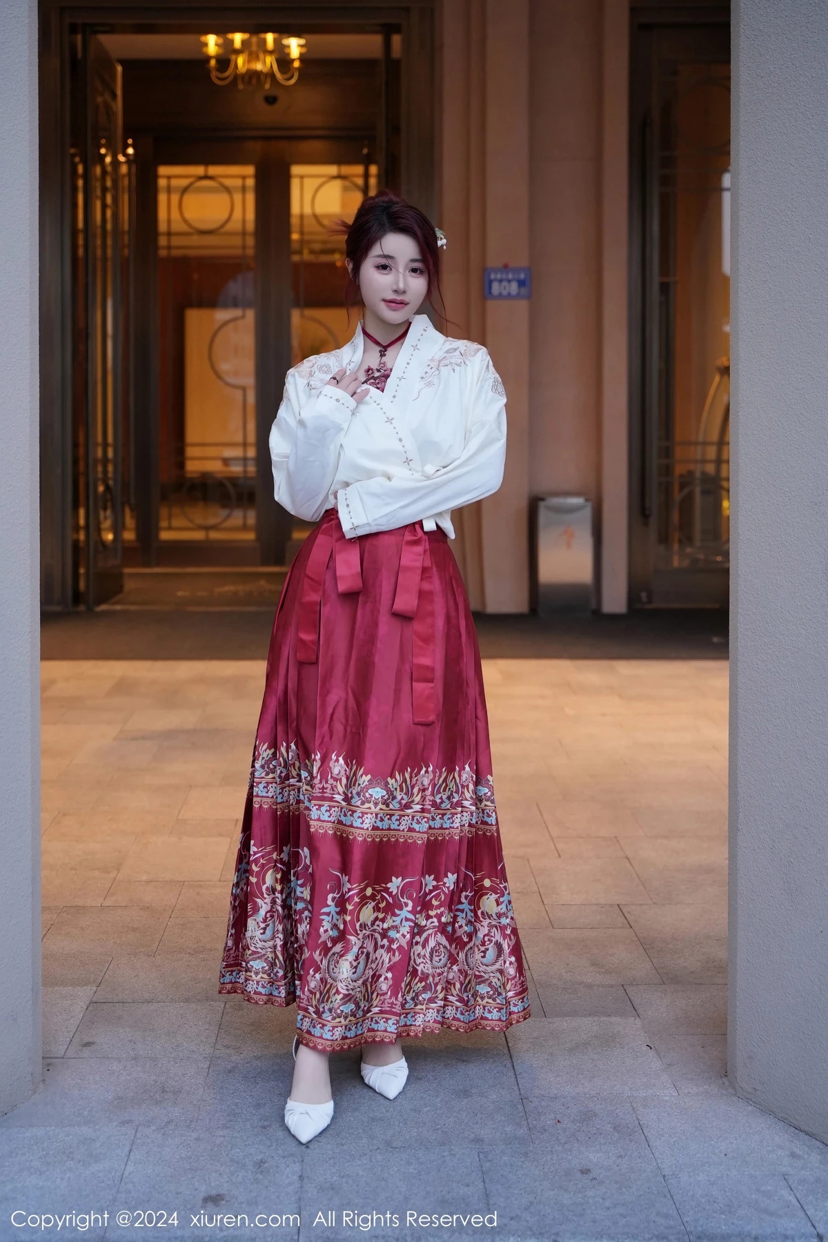 [XiuRen秀人网] 2024.01.19 No.7985 美七Mia 古装美腿 [70P] NO.10