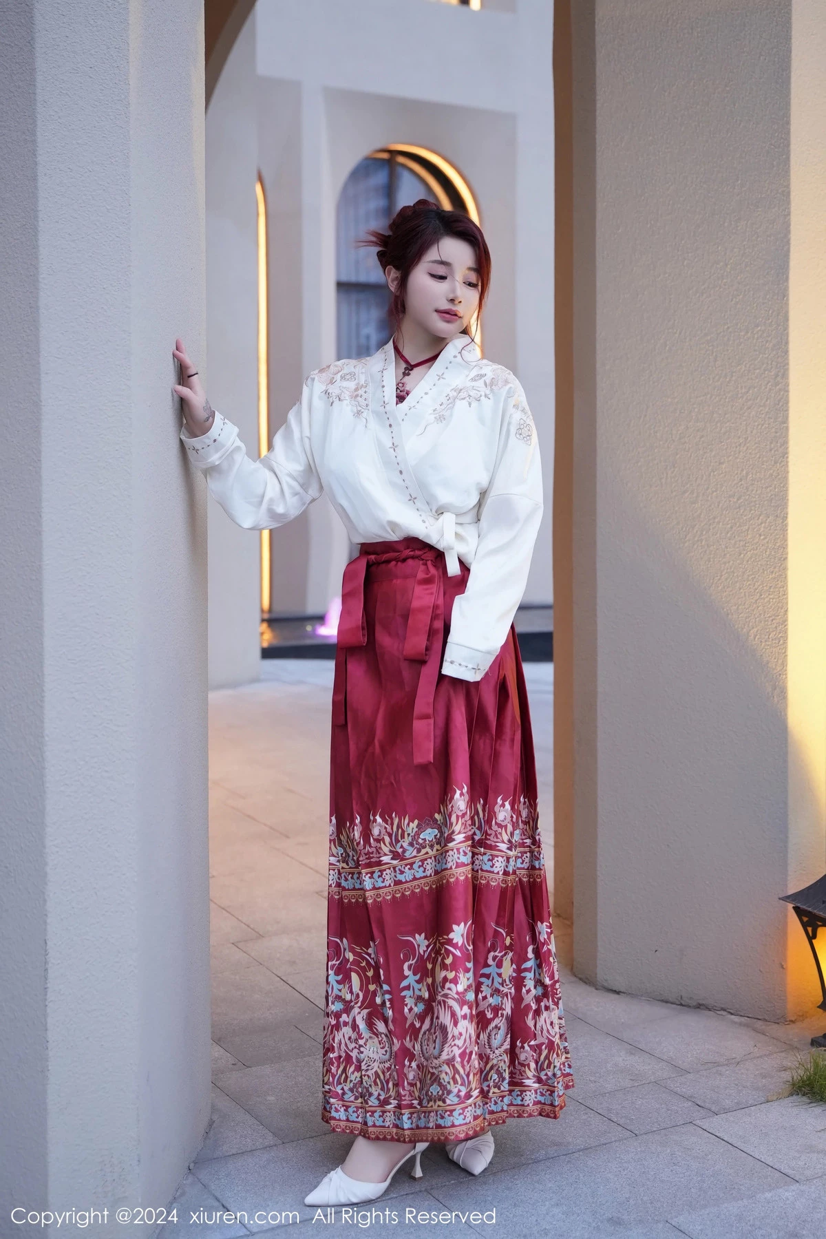 [XiuRen秀人网] 2024.01.19 No.7985 美七Mia 古装美腿 [70P] NO.6