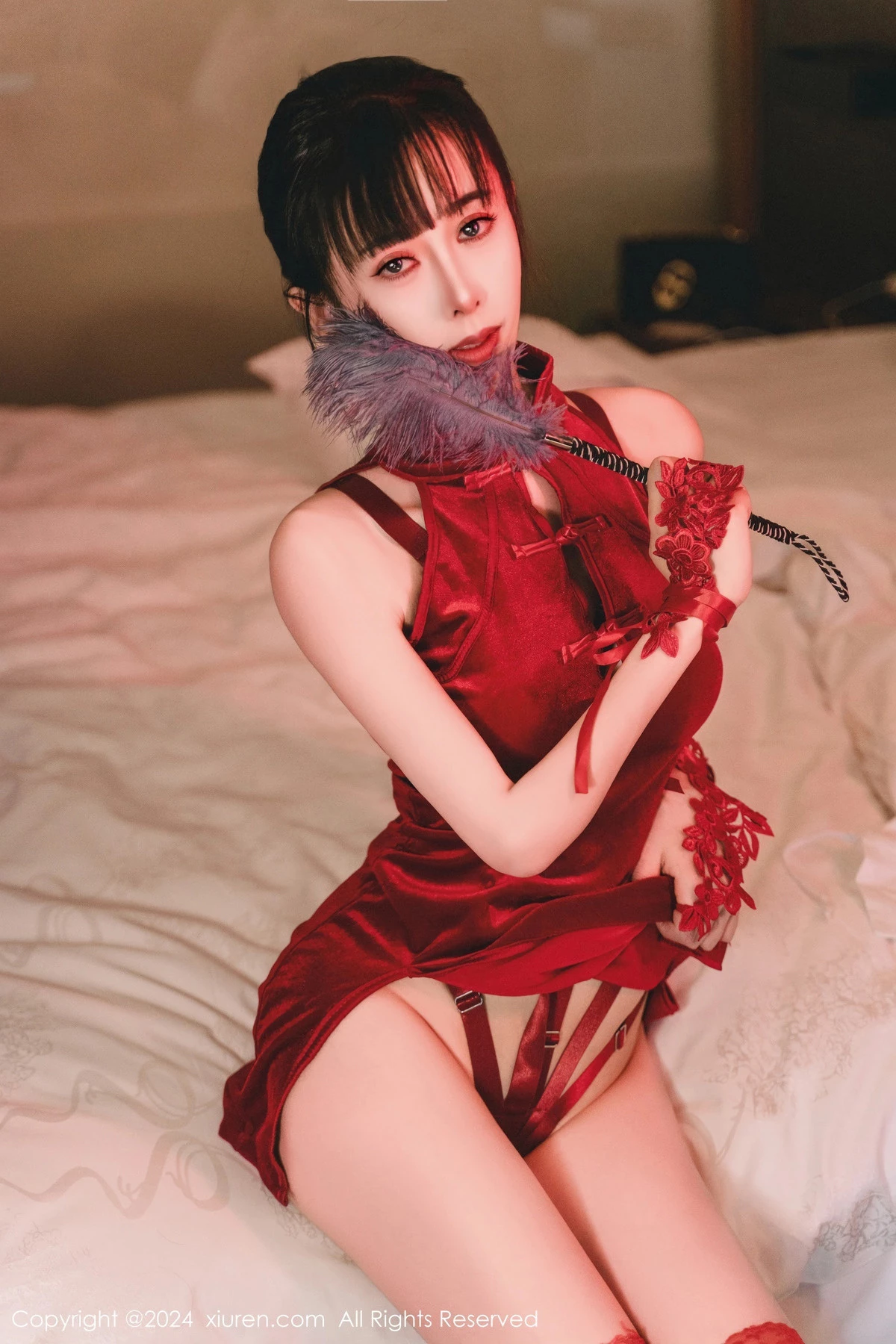 [XiuRen秀人网] 2024.02.01 No.8047 宝宝甜 新人旗袍 [64P] NO.11