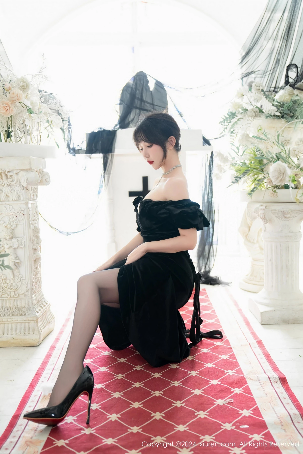 [XiuRen秀人网] 2024.02.05 No.8070 波巧酱 黑丝美腿 [87P] NO.12