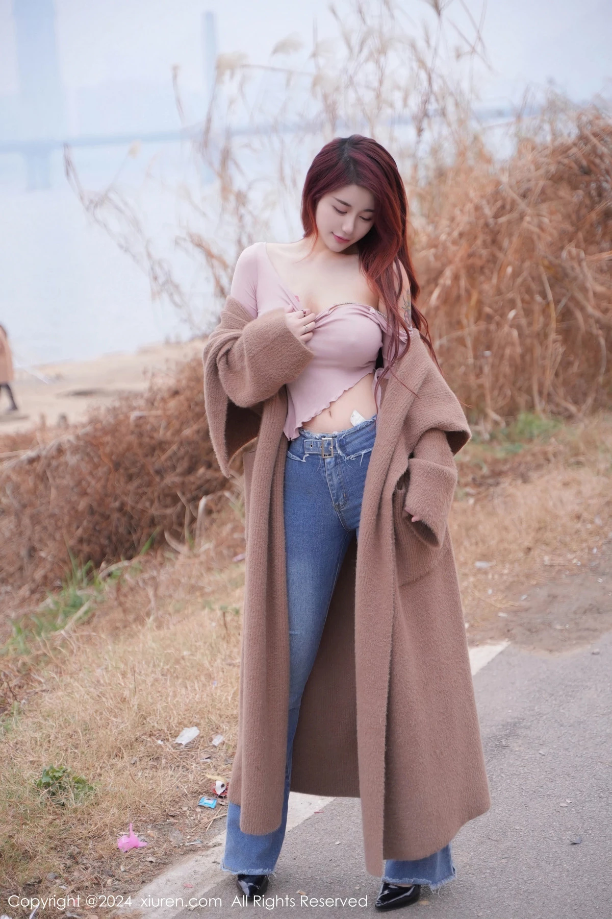 [XiuRen秀人网] 2024.02.06 No.8076 美七Mia 牛仔裤美臀 [82P] NO.10