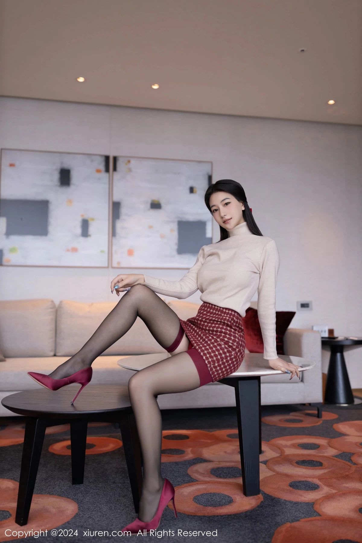 [XiuRen秀人网] 2024.02.06 No.8074 熊小诺 黑丝美臀 [80P] NO.1