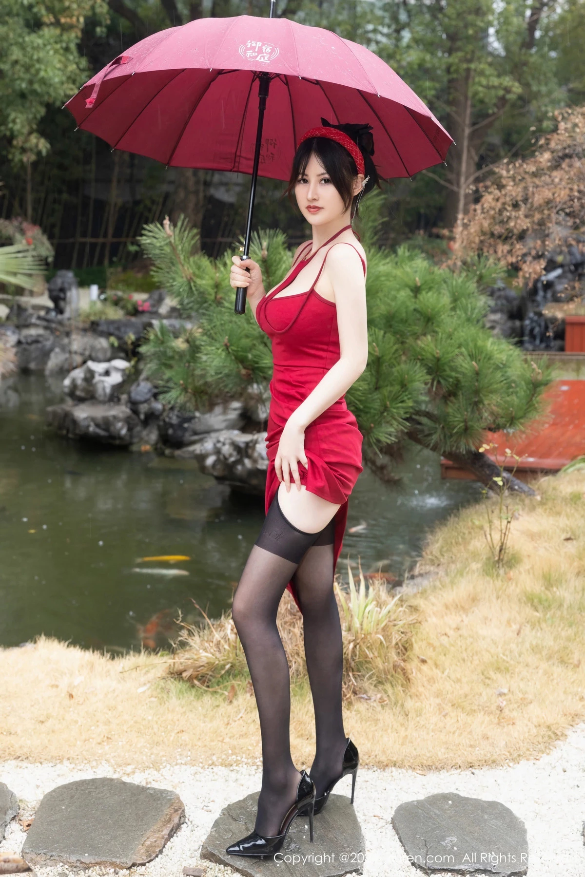 [XiuRen秀人网] 2024.02.06 No.8078 诗诗kiki 黑丝性感 [78P] NO.9