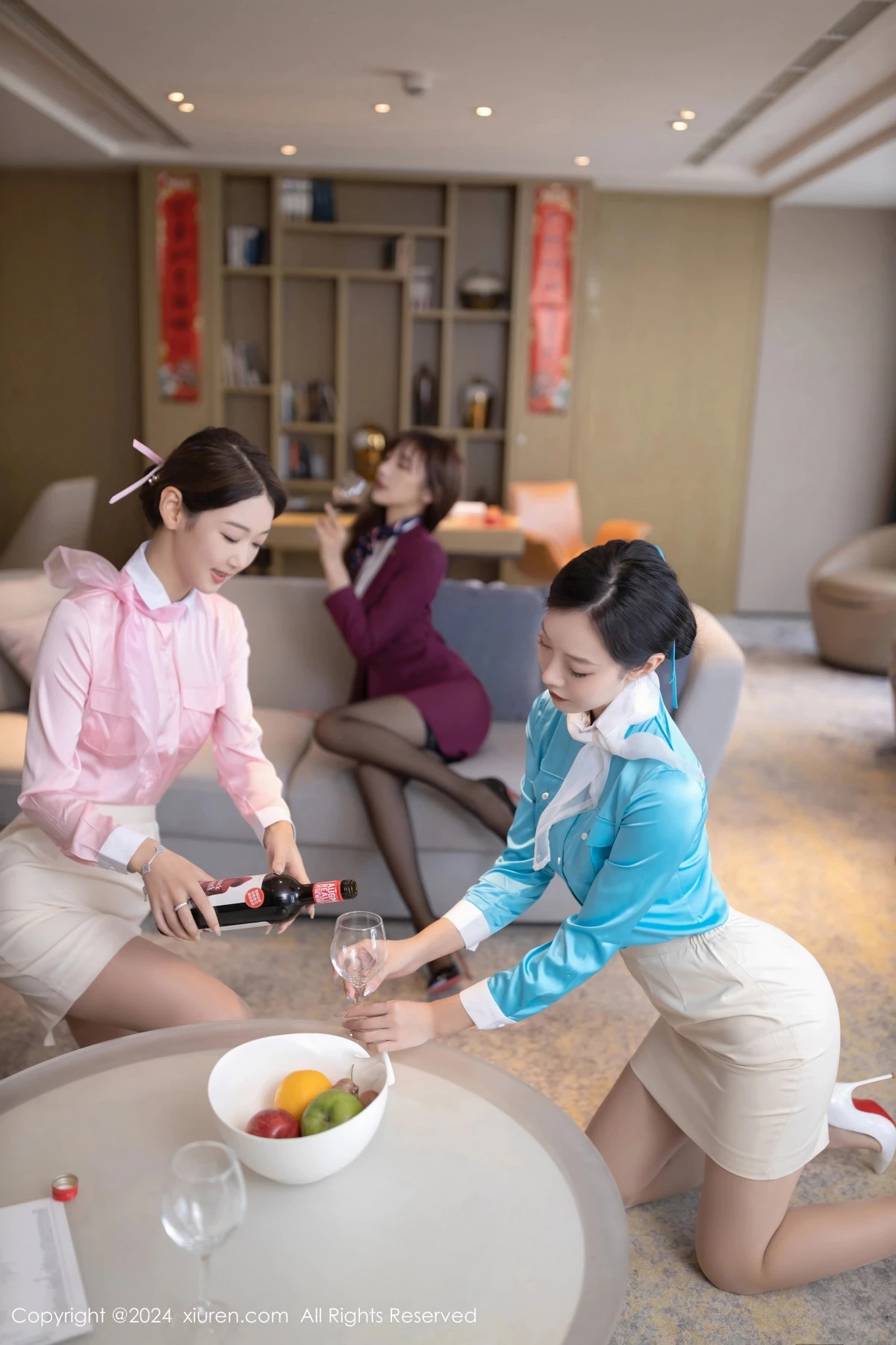 [XiuRen秀人网] 2024.02.07 No.8088 陆萱萱＆安然anran＆唐安琪 模特合集 [80P] NO.7