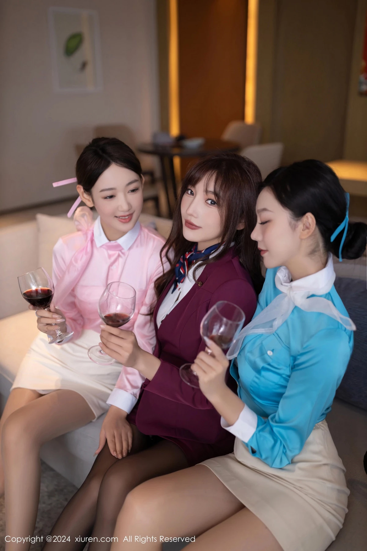 [XiuRen秀人网] 2024.02.07 No.8088 陆萱萱＆安然anran＆唐安琪 模特合集 [80P] NO.8