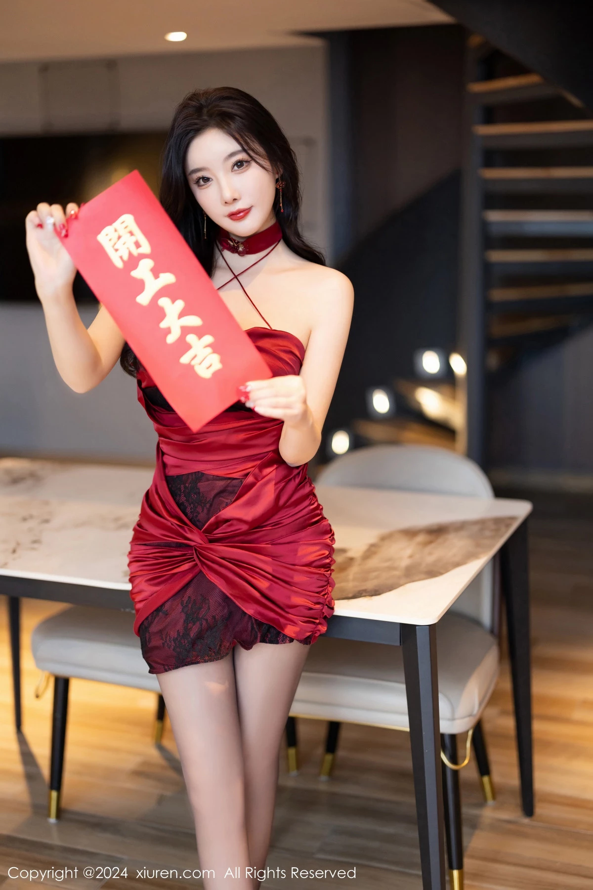 [XiuRen秀人网] 2024.02.18 No.8103 杨晨晨Yome 丝袜美腿 [85P] NO.2