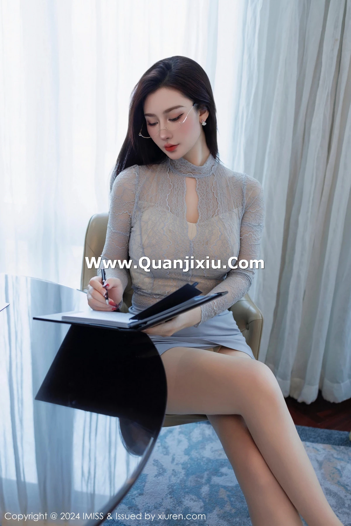 [IMISS爱蜜社] 2024.01.25 VOL.765 蕾蕾醒了没 丝袜美腿 [45P] NO.3