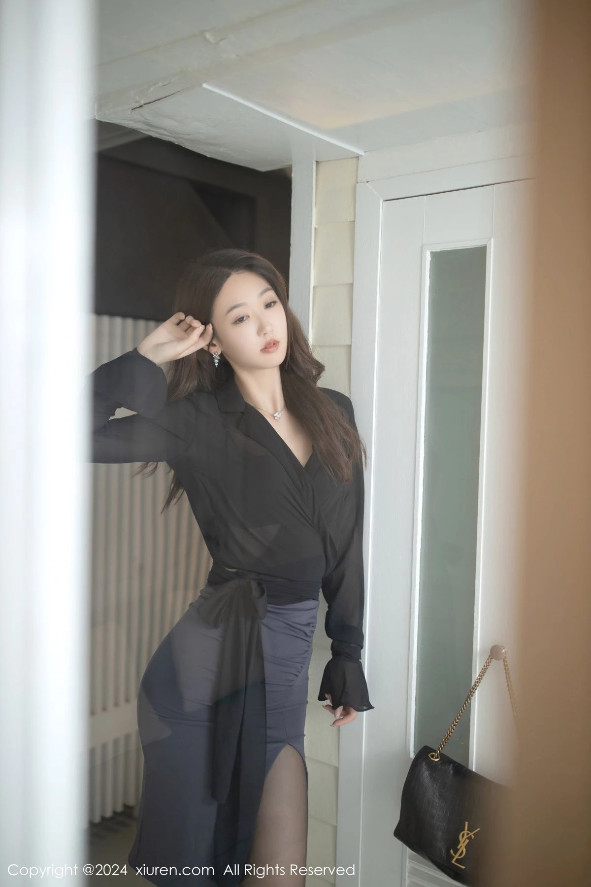 [XiuRen秀人网] 2024.01.29 No.8034 唐安琪 黑丝美腿 [81P] NO.6