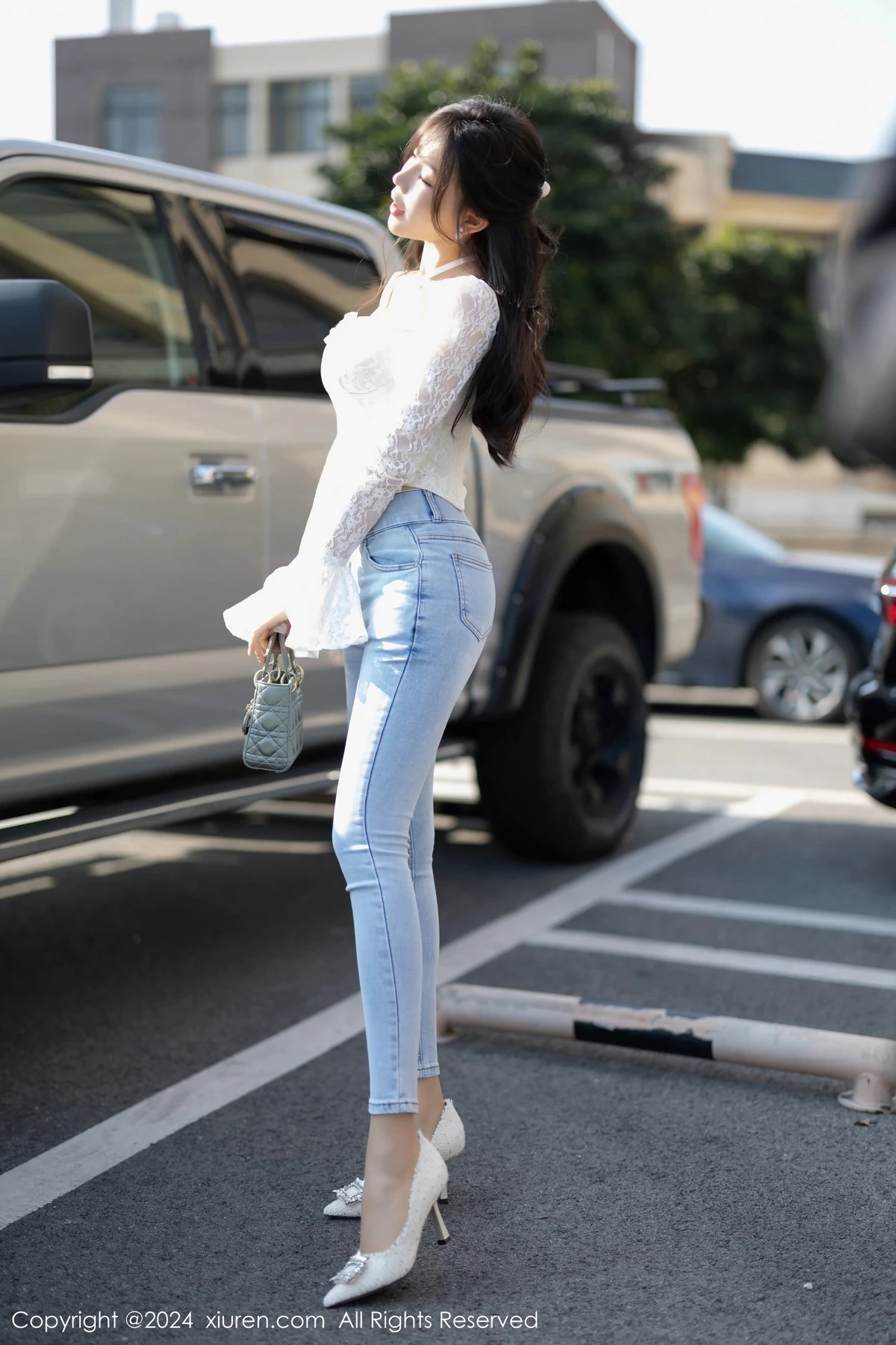 [XiuRen秀人网] 2024.02.27 No.8147 徐莉芝Booty 美腿黑丝 [87P] NO.2