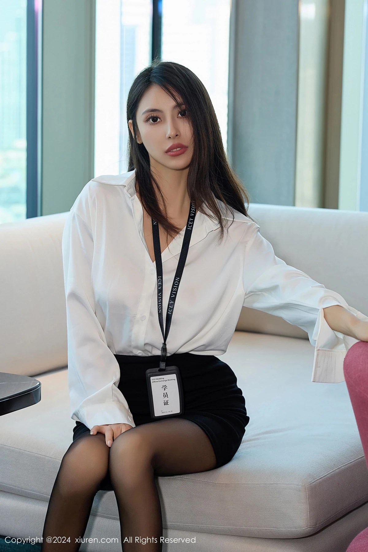 [XiuRen秀人网] 2024.02.29 No.8155 lingyu69 黑丝美腿 [72P] NO.3