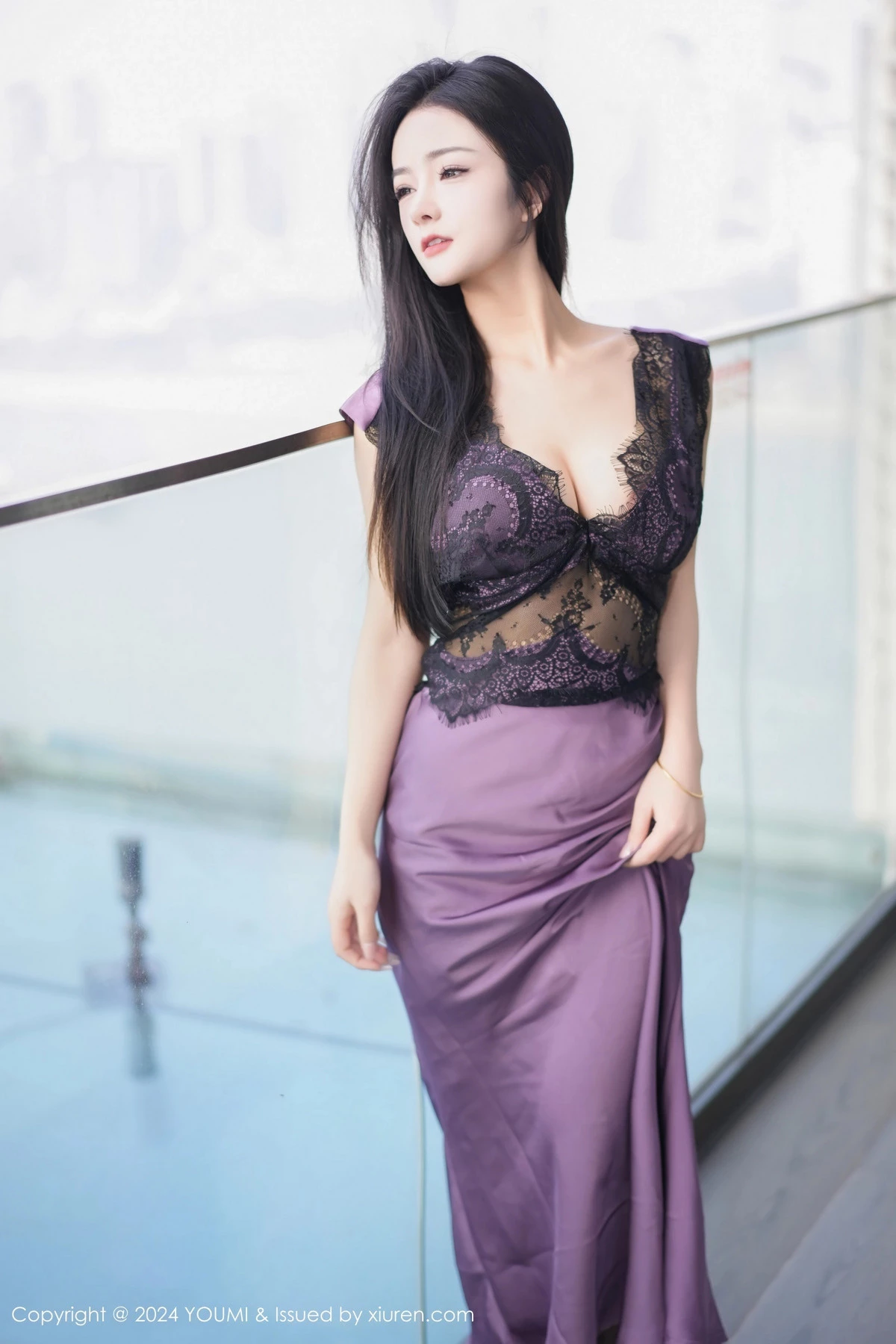 [YOUMI尤蜜荟] 2024.03.01 VOL.1036 小茶茶tea 黑丝性感 [81P] NO.2