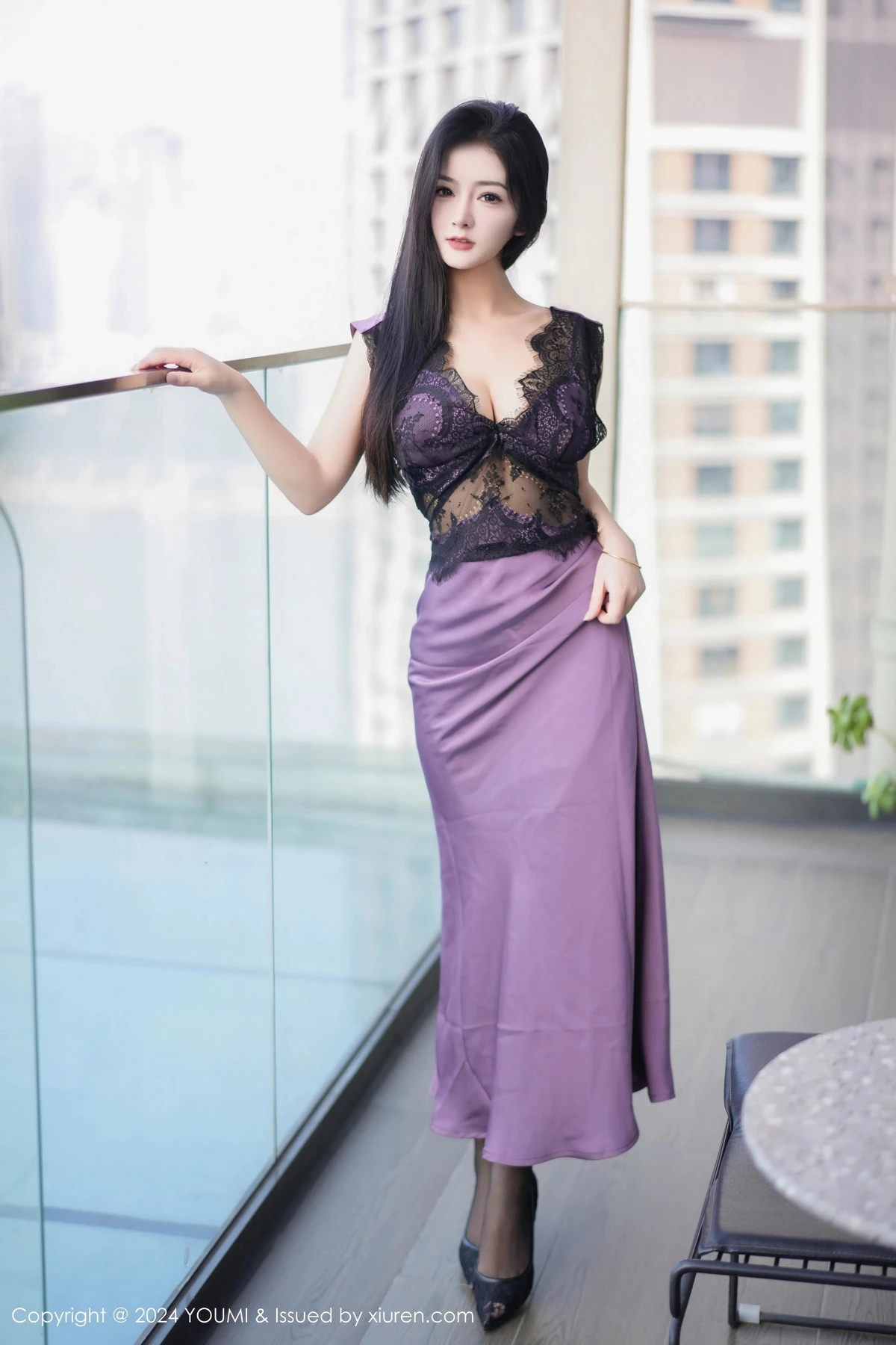 [YOUMI尤蜜荟] 2024.03.01 VOL.1036 小茶茶tea 黑丝性感 [81P] NO.1