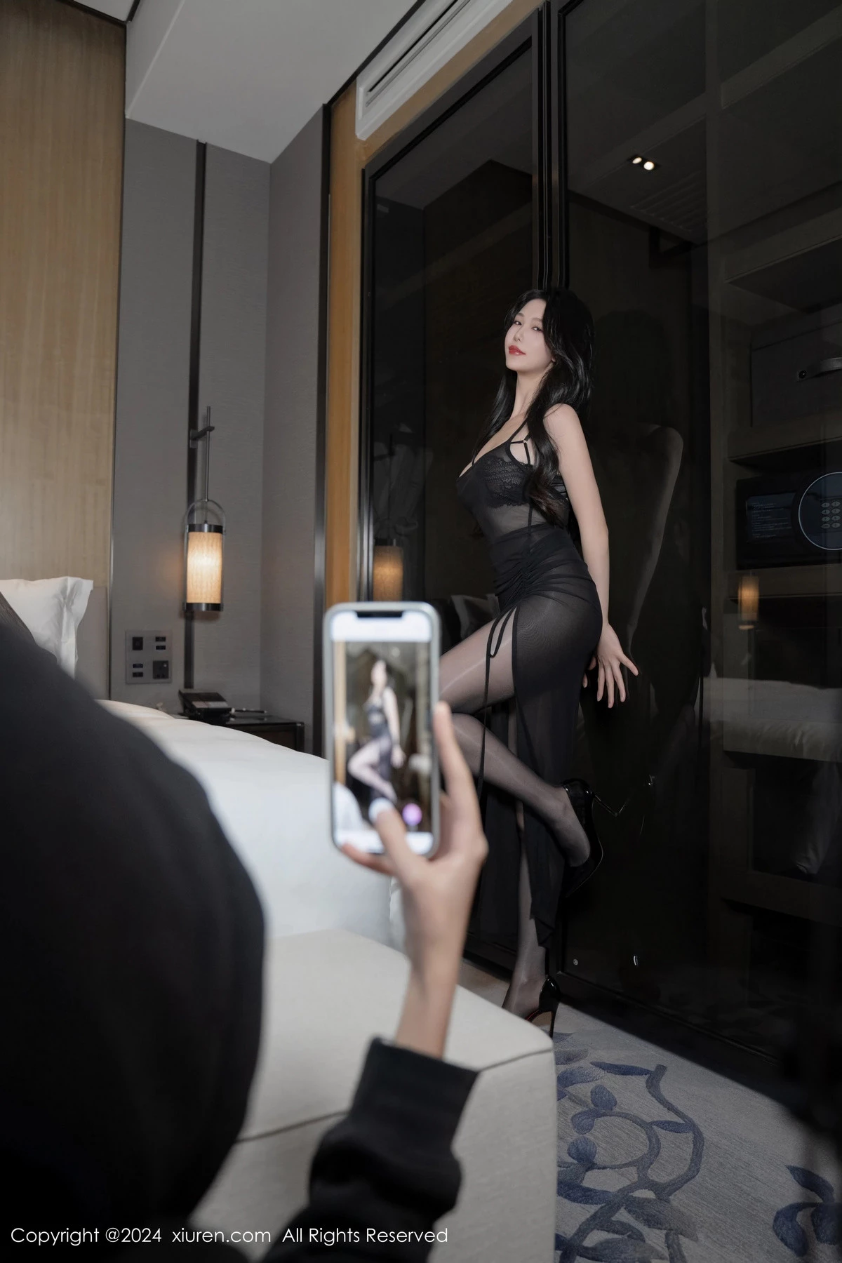 [XiuRen秀人网] 2024.03.07 No.8193 利世 黑丝美腿 [81P] NO.12