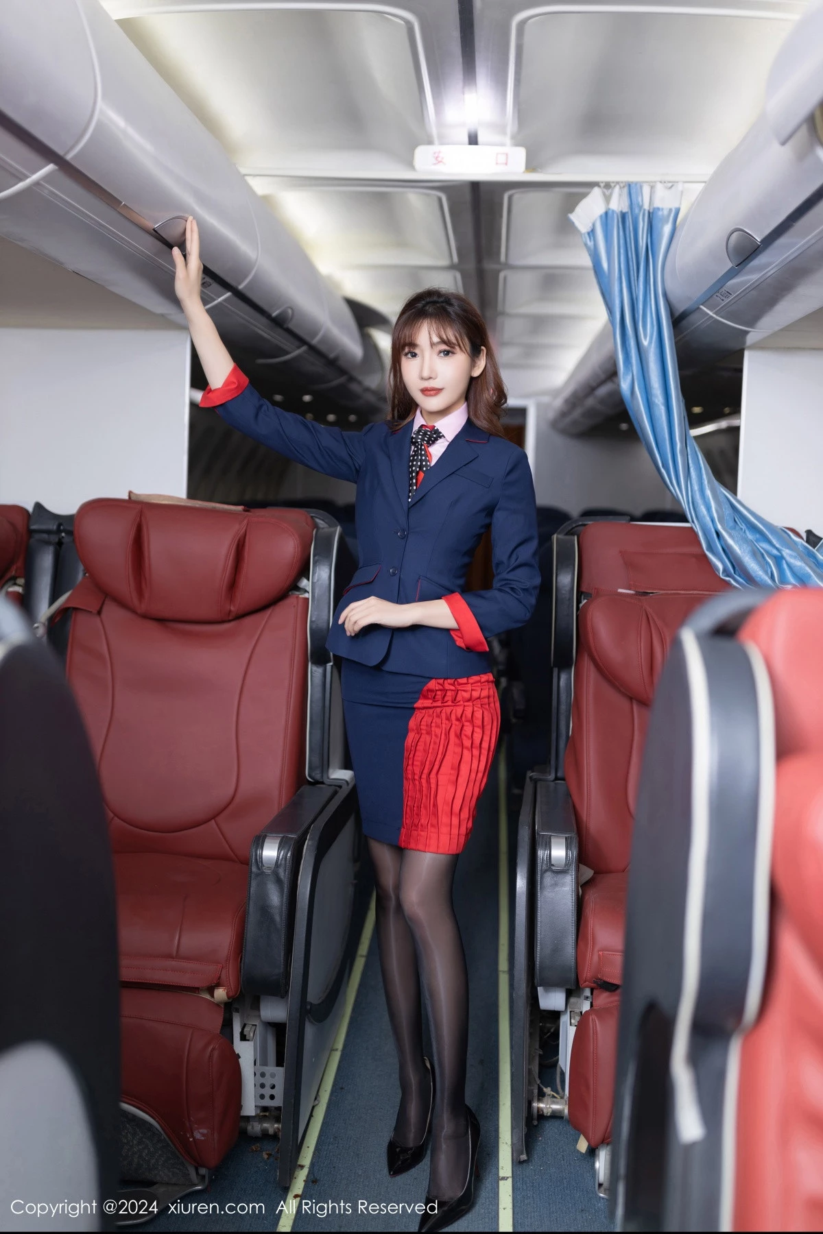 [XiuRen秀人网] 2024.03.07 No.8196 陆萱萱 美腿黑丝 [80P] NO.3