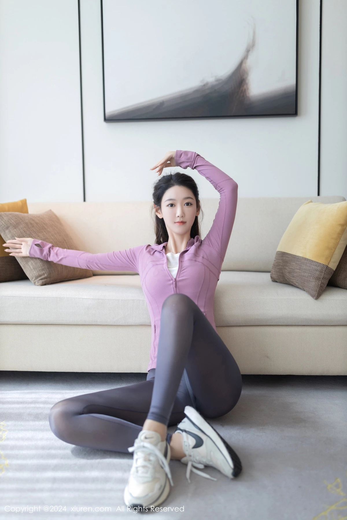 [XiuRen秀人网] 2024.03.11 No.8212 唐安琪 瑜伽美腿 [81P] NO.4