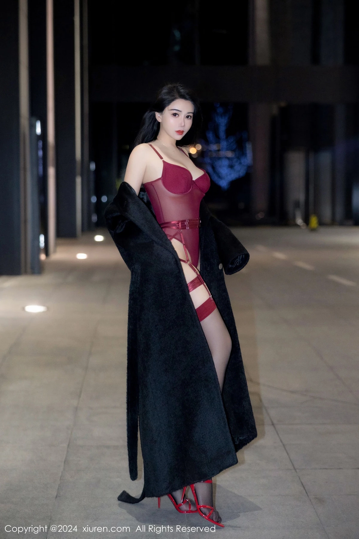 [XiuRen秀人网] 2024.03.13 No.8221 李若汐 黑丝美腿 [85P] NO.3