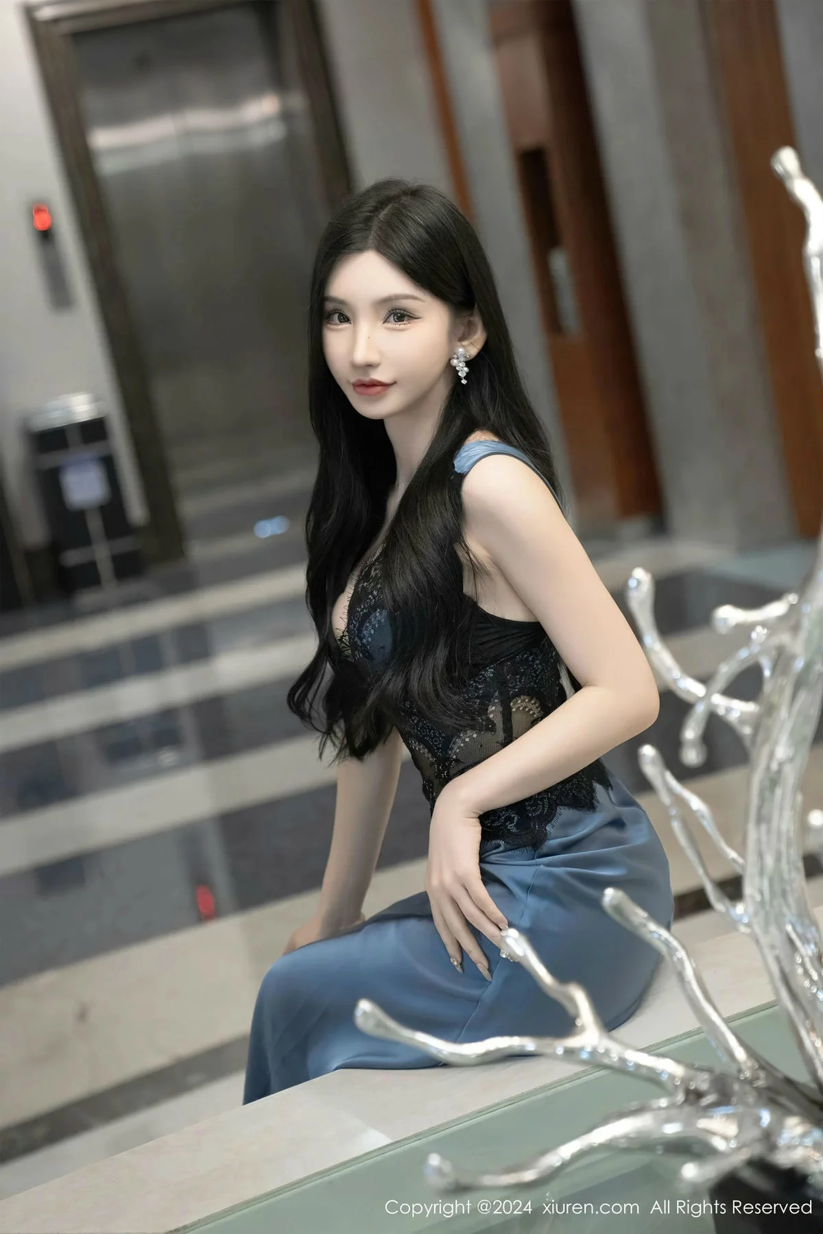 [XiuRen秀人网] 2024.03.15 No.8242 周于希Sally 美腿黑丝 [115P] NO.11