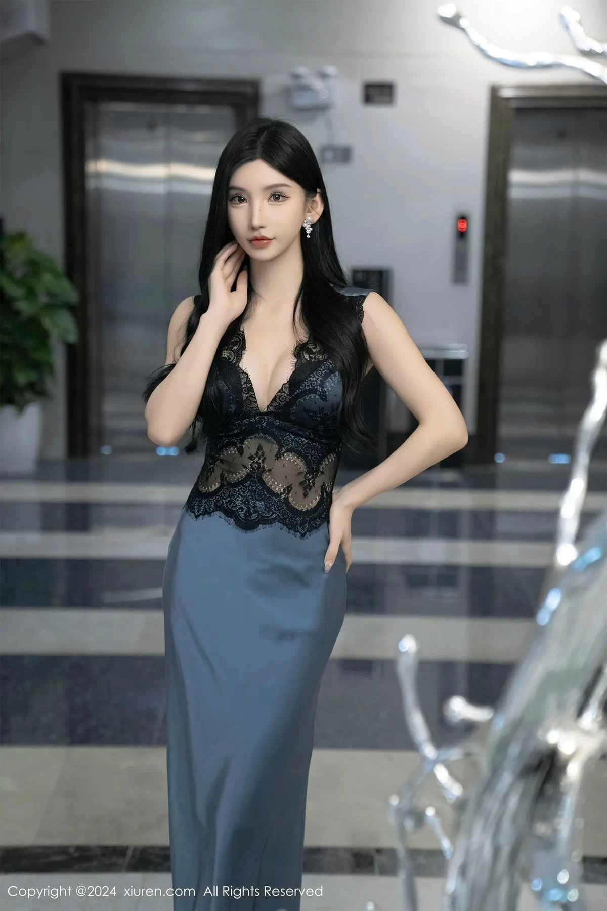 [XiuRen秀人网] 2024.03.15 No.8242 周于希Sally 美腿黑丝 [115P] NO.10