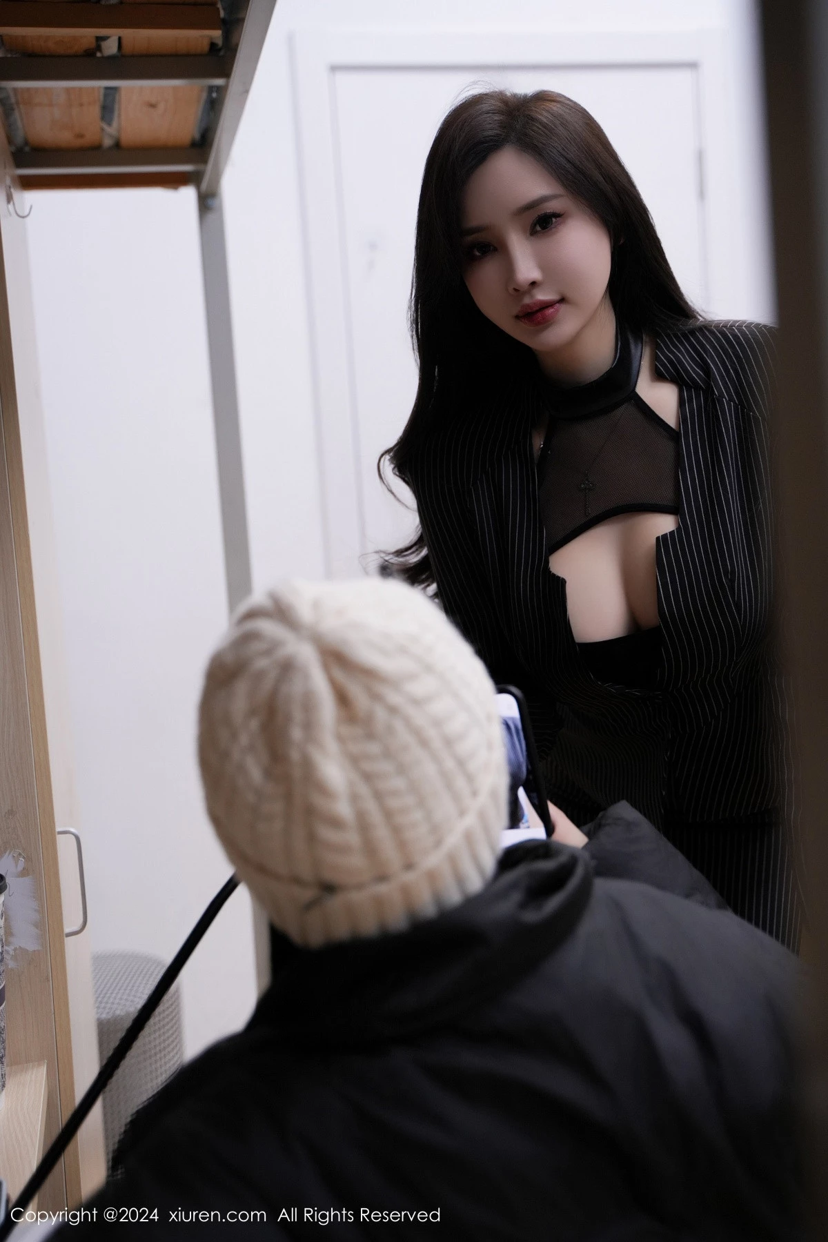 [XiuRen秀人网] 2024.03.15 No.8239 Carol周妍希X 黑丝美腿 [64P] NO.12