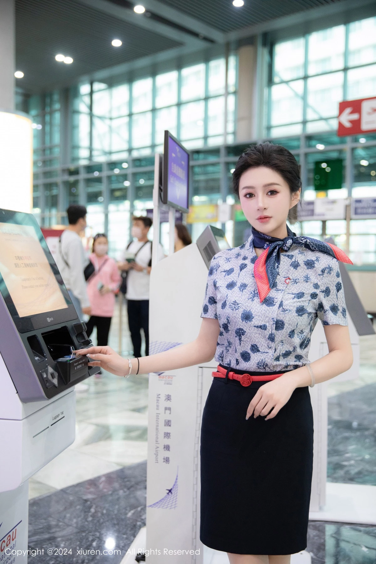 [XiuRen秀人网] 2024.03.18 No.8248 林幼一 美腿丝袜 [78P] NO.5