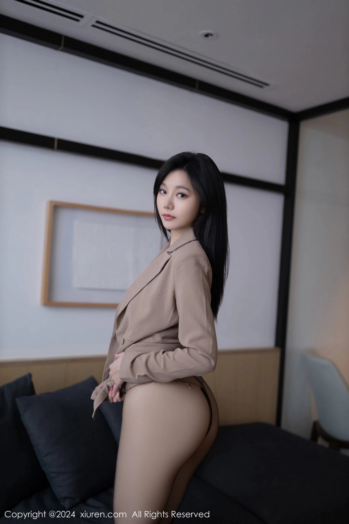 [XiuRen秀人网] 2024.02.20 No.8115 安然anran 黑丝美腿 [80P] NO.9