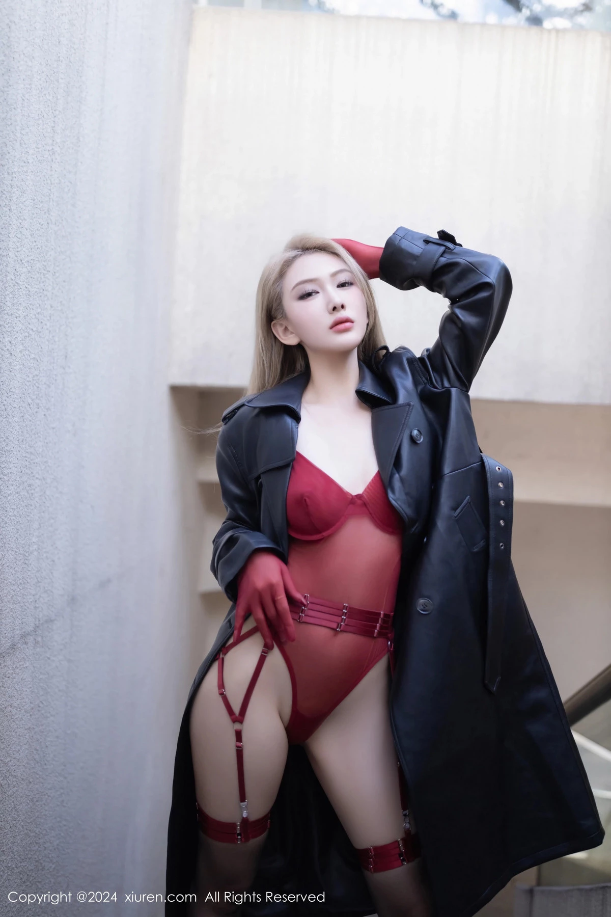 [XiuRen秀人网] 2024.02.21 No.8124 沈青黛 黑丝美臀 [79P] NO.4