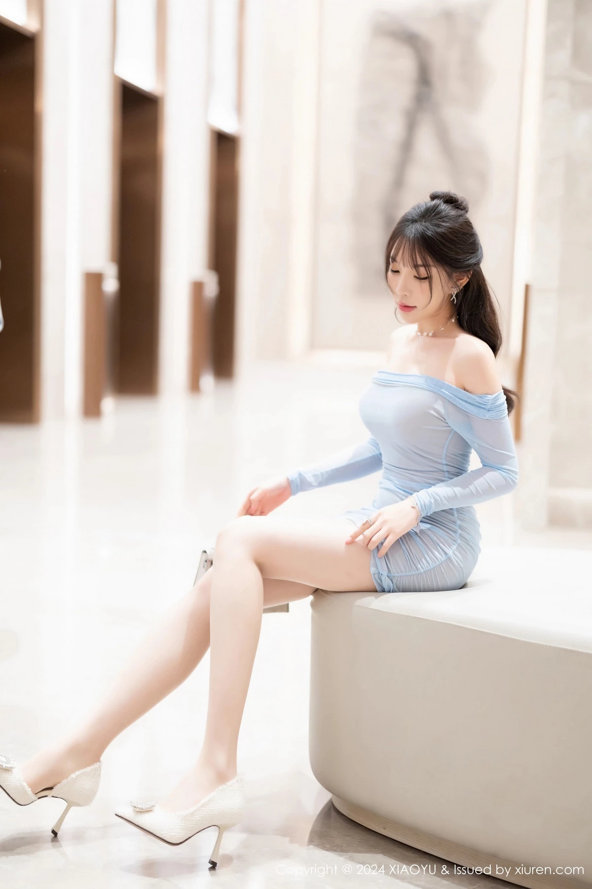 [XIAOYU语画界] 2024.02.21 VOL.1206 徐莉芝Booty 黑丝美腿 [81P] NO.11