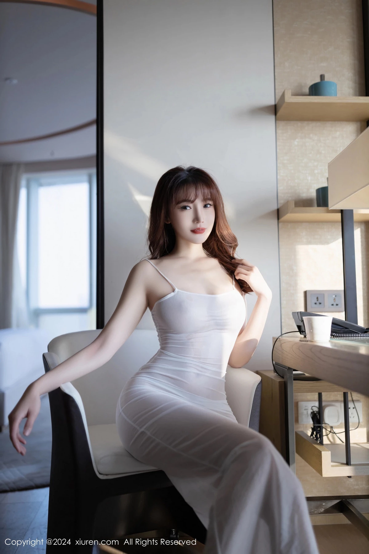 [XiuRen秀人网] 2024.02.22 No.8131 陆萱萱 美腿性感 [80P] NO.10