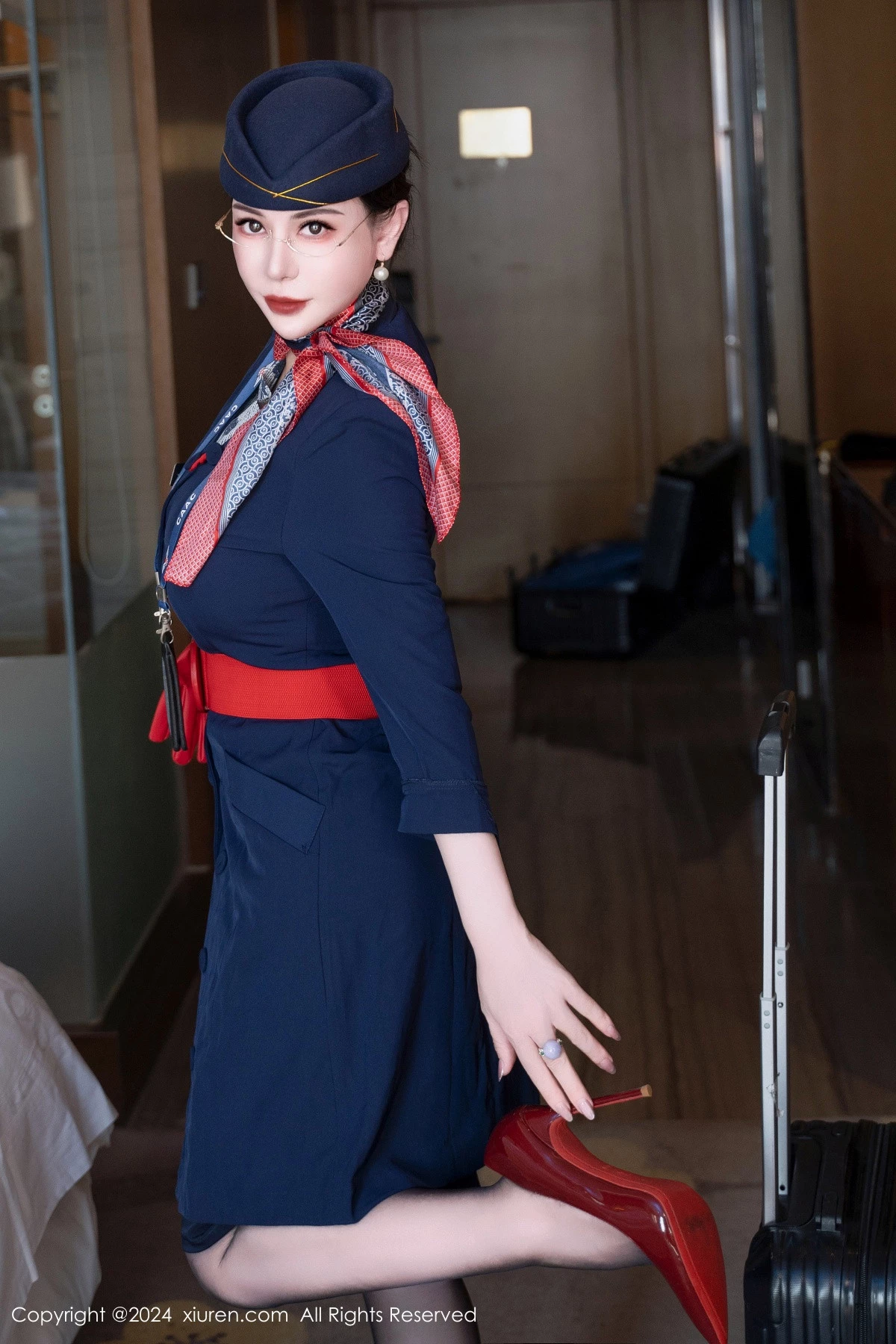 [XiuRen秀人网] 2024.03.19 No.8253 悦悦姐 黑丝美臀 [75P] NO.9