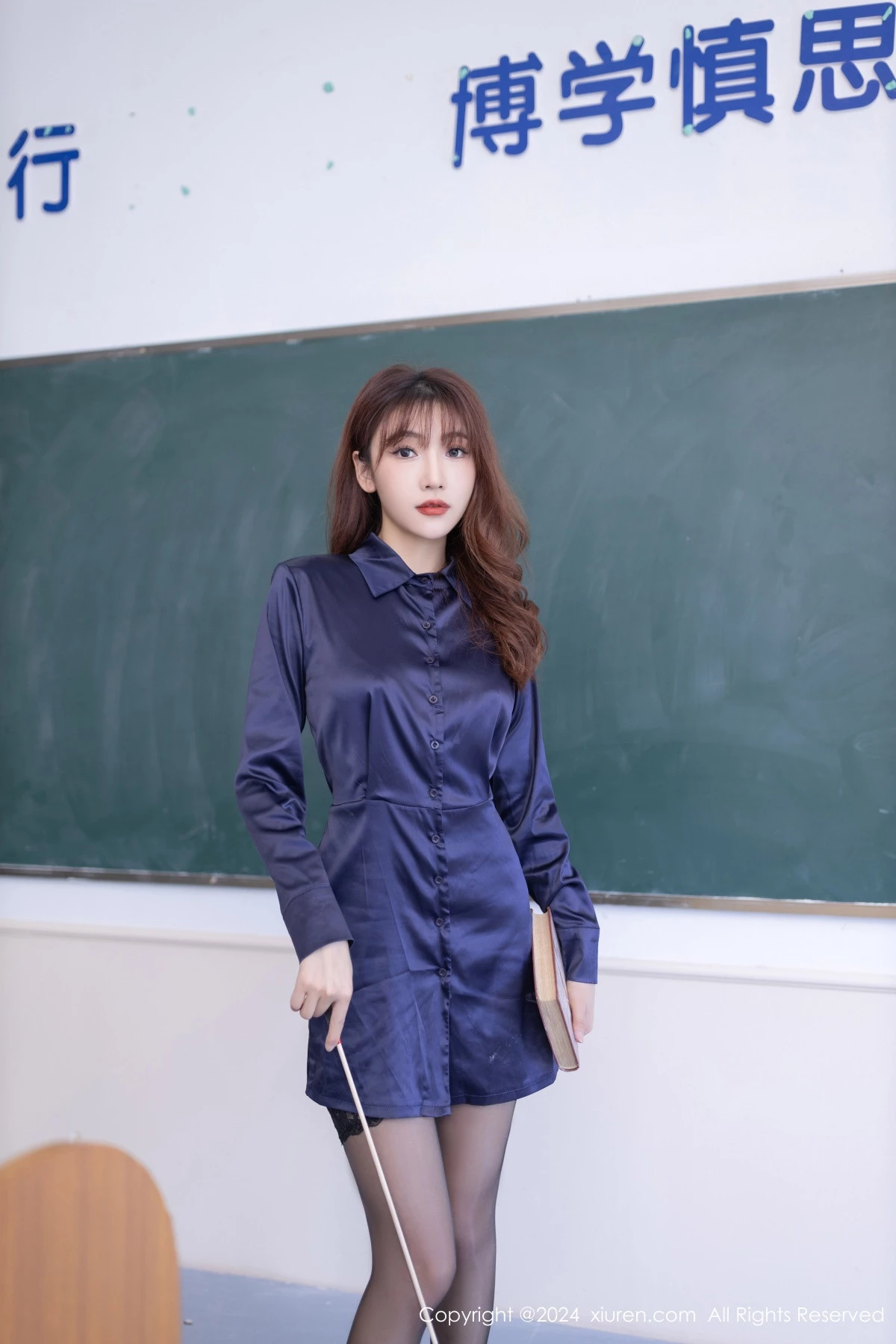 [XiuRen秀人网] 2024.03.28 No.8309 陆萱萱 黑丝美腿 [80P] NO.5