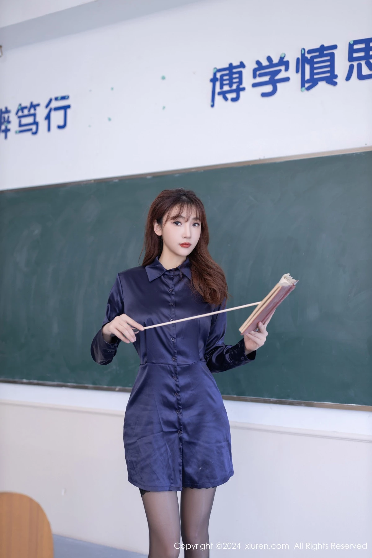 [XiuRen秀人网] 2024.03.28 No.8309 陆萱萱 黑丝美腿 [80P] NO.6