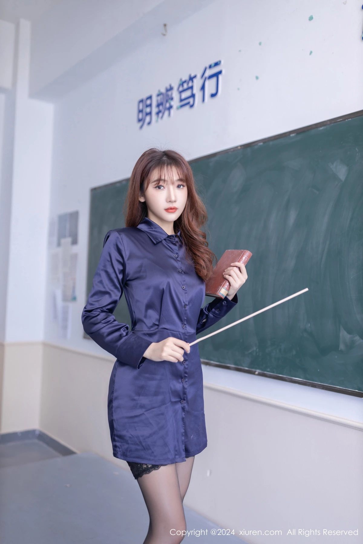 [XiuRen秀人网] 2024.03.28 No.8309 陆萱萱 黑丝美腿 [80P] NO.3