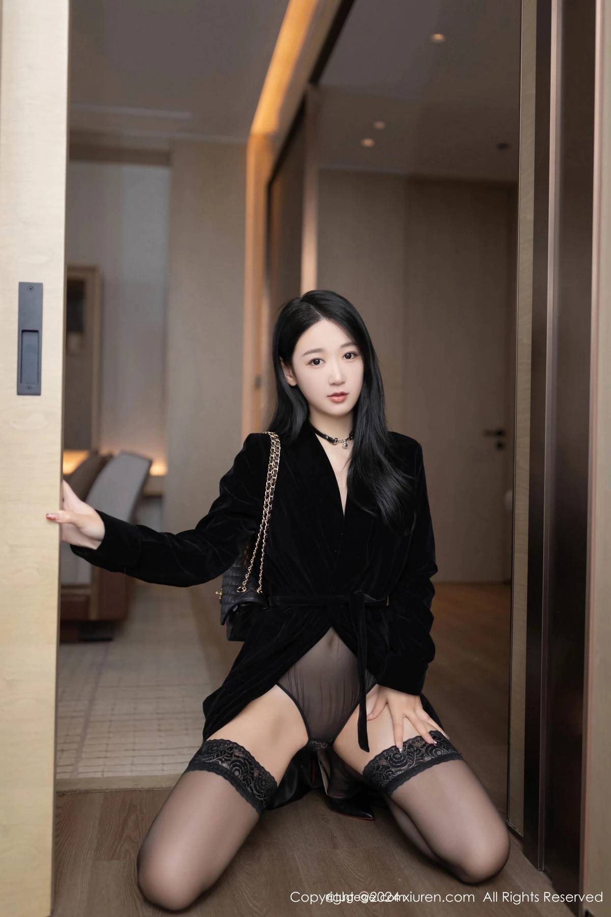 [XiuRen秀人网] 2024.04.01 No.8326 唐安琪 黑丝美腿 [81P] NO.2