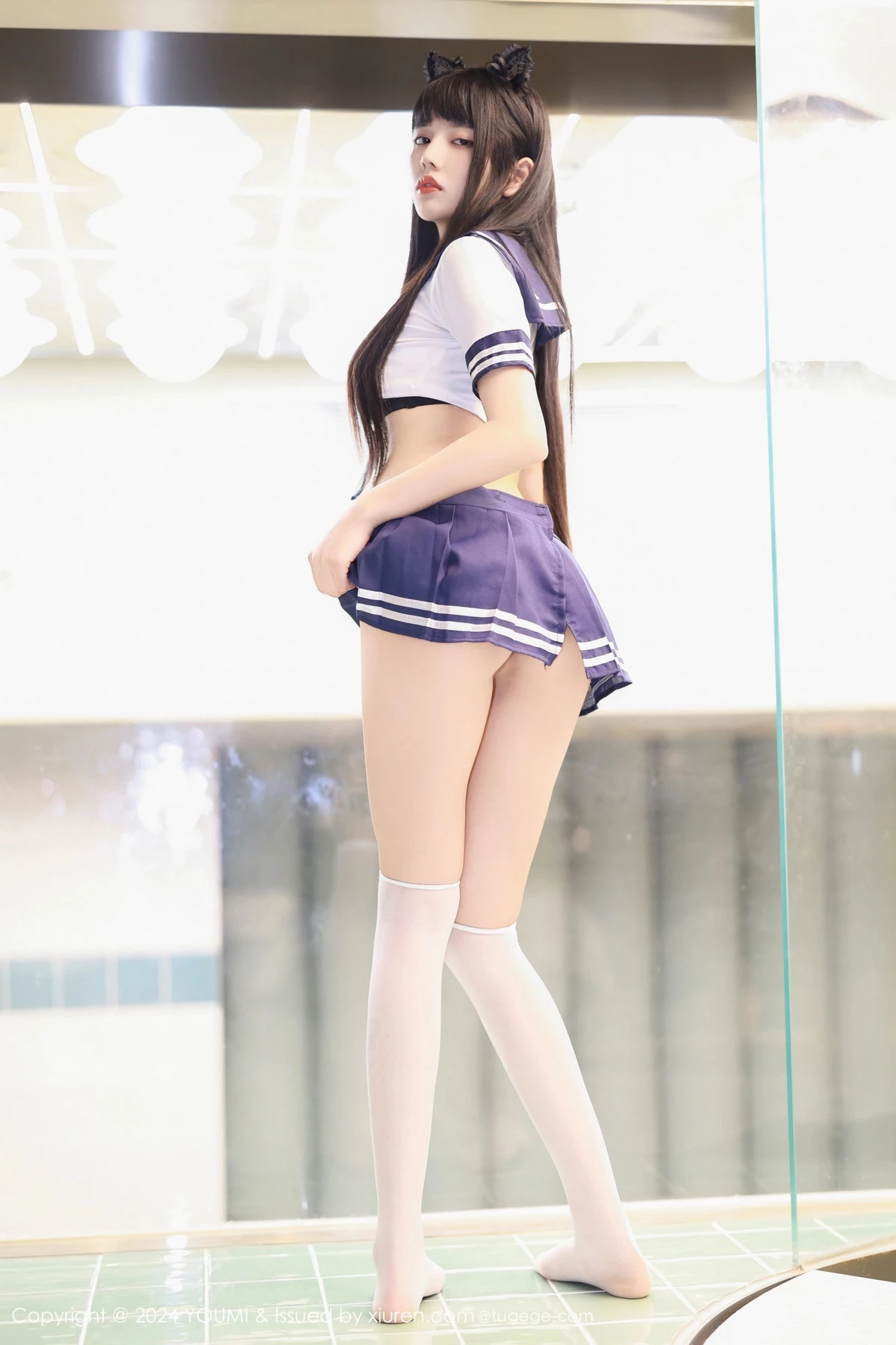 [YOUMI尤蜜荟] 2024.04.08 VOL.1048 赵可欣baby 美腿丝袜 [51P] NO.11